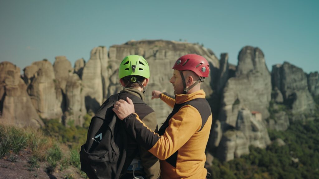Zu Tisch in Meteora